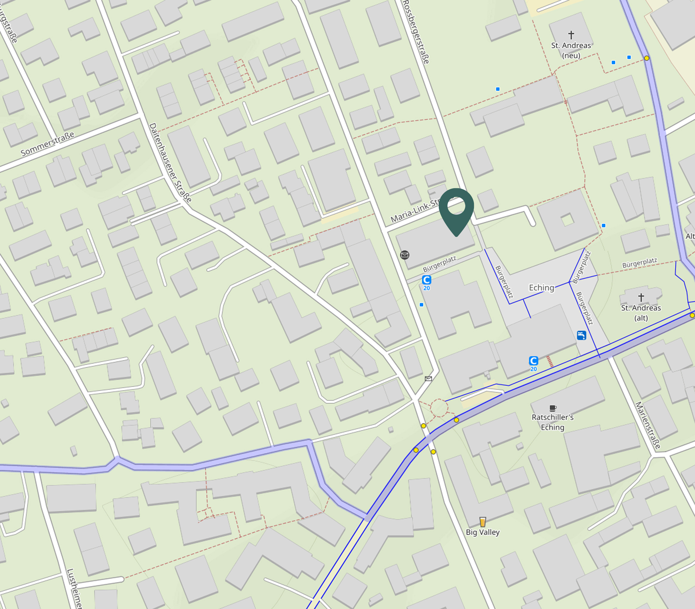 Lage auf OpenStreetMap
